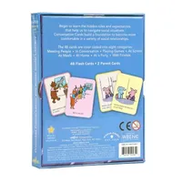 Eeboo What Do I Do? Conversation Flashcards 50-pc. Card Game