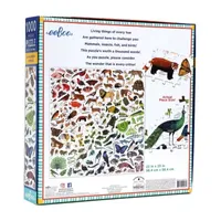 Eeboo Piece And Love A Rainbow World 1000 Piece Square Adult Jigsaw Puzzle Puzzle