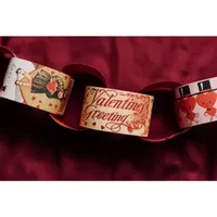 Eeboo Valentine Paper Chain - 120 Links Paper Craft