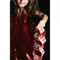 Eeboo Valentine Paper Chain - 120 Links Paper Craft