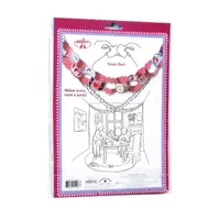 Eeboo Valentine Paper Chain - 120 Links Paper Craft