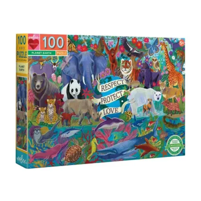 Eeboo Green Market 100 Piece Puzzle Puzzle - JCPenney