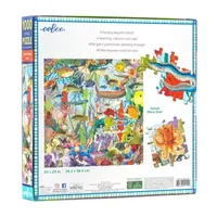 Eeboo Piece And Love Gems And Fish 1000 Piece Square Jigsaw Puzzle  23" X 23" Square Puzzle