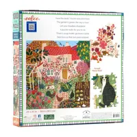 Eeboo Piece And Love English Cottage 1000 Piece Square Jigsaw Puzzle  23" X 23" Square Puzzle