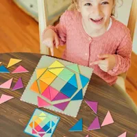 Eeboo Challenges With Color And Form - Developing Art And Design Iq Activity