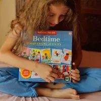 Eeboo Ready To Go Puzzle - Bedtime Sequencing Activity Puzzle