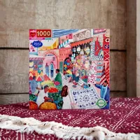 Eeboo Piece And Love Marrakesh 1000 Piece Square Jigsaw Puzzle  23" X 23" Square Puzzle