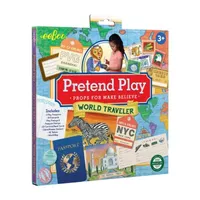 Eeboo World Traveler Pretend And Role Play Activity Set