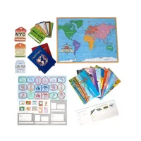 Eeboo World Traveler Pretend And Role Play Activity Set