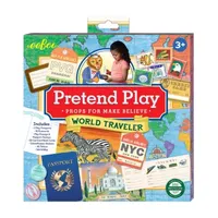 Eeboo World Traveler Pretend And Role Play Activity Set