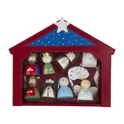 Kurt Adler 10-pc. Nativity Set