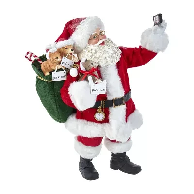 Kurt Adler Christmas Santa Figurine