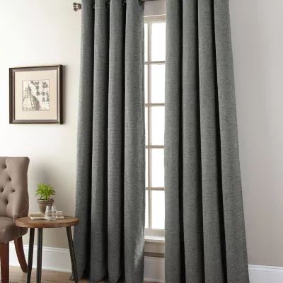 Stratford Park Mayra Blackout Grommet Top Single Curtain Panel