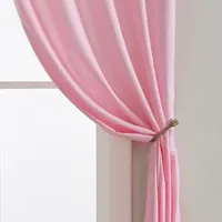 Beatrice Home Fashions Walden Leaves Light-Filtering Rod Pocket Set of 2 Curtain Panel