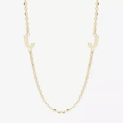 Womens 14K Gold Over Silver 16 Inch Cable Chain Necklace