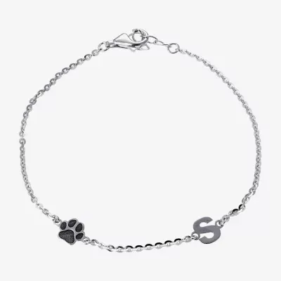 Sterling Silver 7.25 Inch Solid Cable Id Bracelet