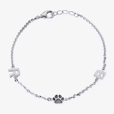 Sterling Silver 7.25 Inch Solid Cable Id Bracelet