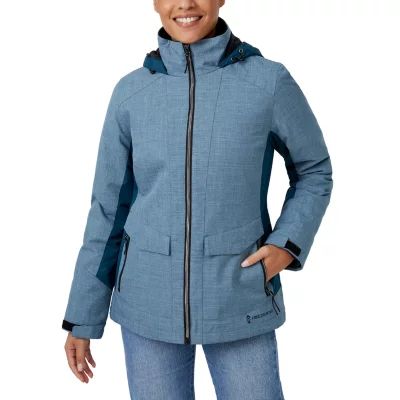 Free Country Womens Hooded Heavyweight System Jacket