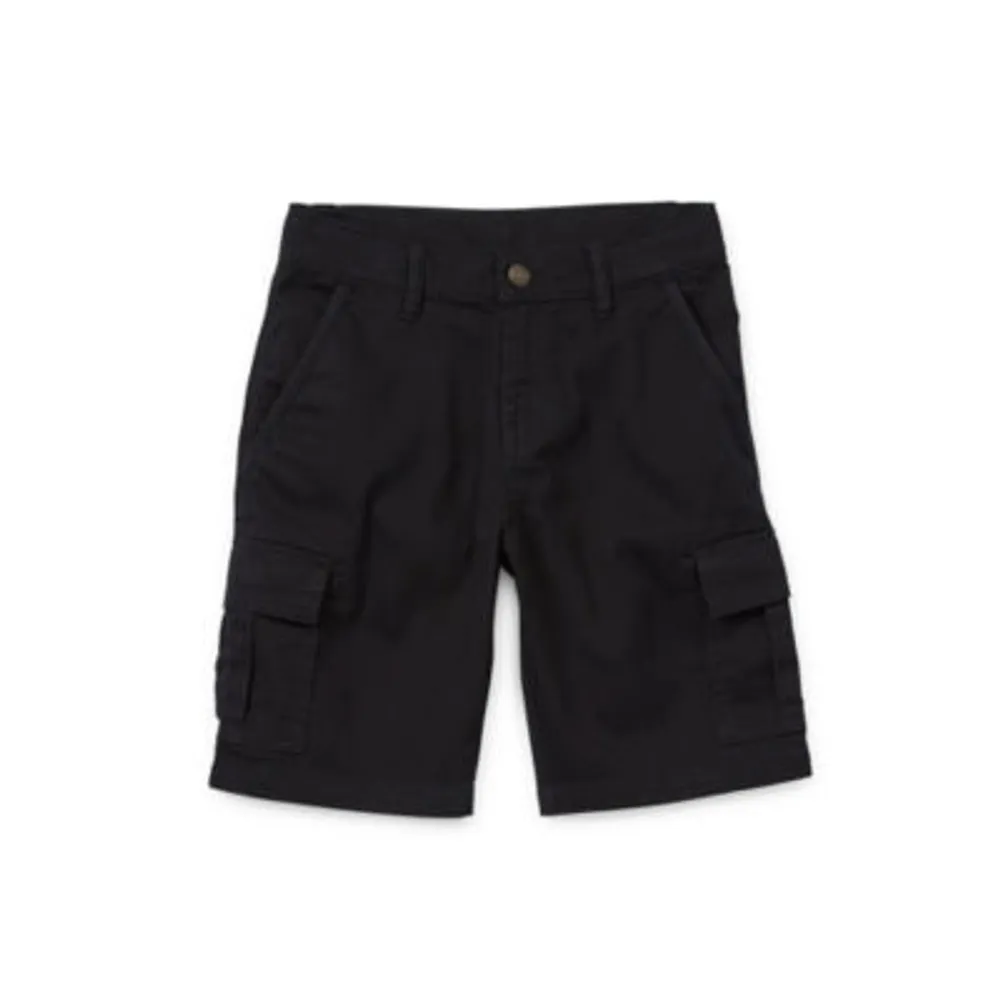 Thereabouts Little & Big Boys Stretch Fabric Adjustable Waist Cargo Short