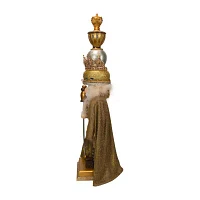 Kurt Adler 36-Inch Hollywood Gold King Nutcracker