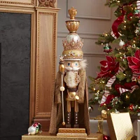 Kurt Adler 36-Inch Hollywood Gold King Nutcracker