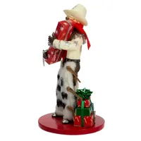 Kurt Adler 7.5" Fabriche Cowboy Ralphie Christmas Tabletop Decor