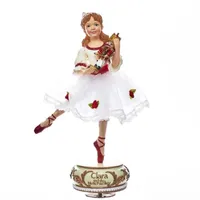 Kurt Adler Musical Clara Plays Music Christmas Tabletop Decor