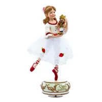 Kurt Adler Musical Clara Plays Music Christmas Tabletop Decor