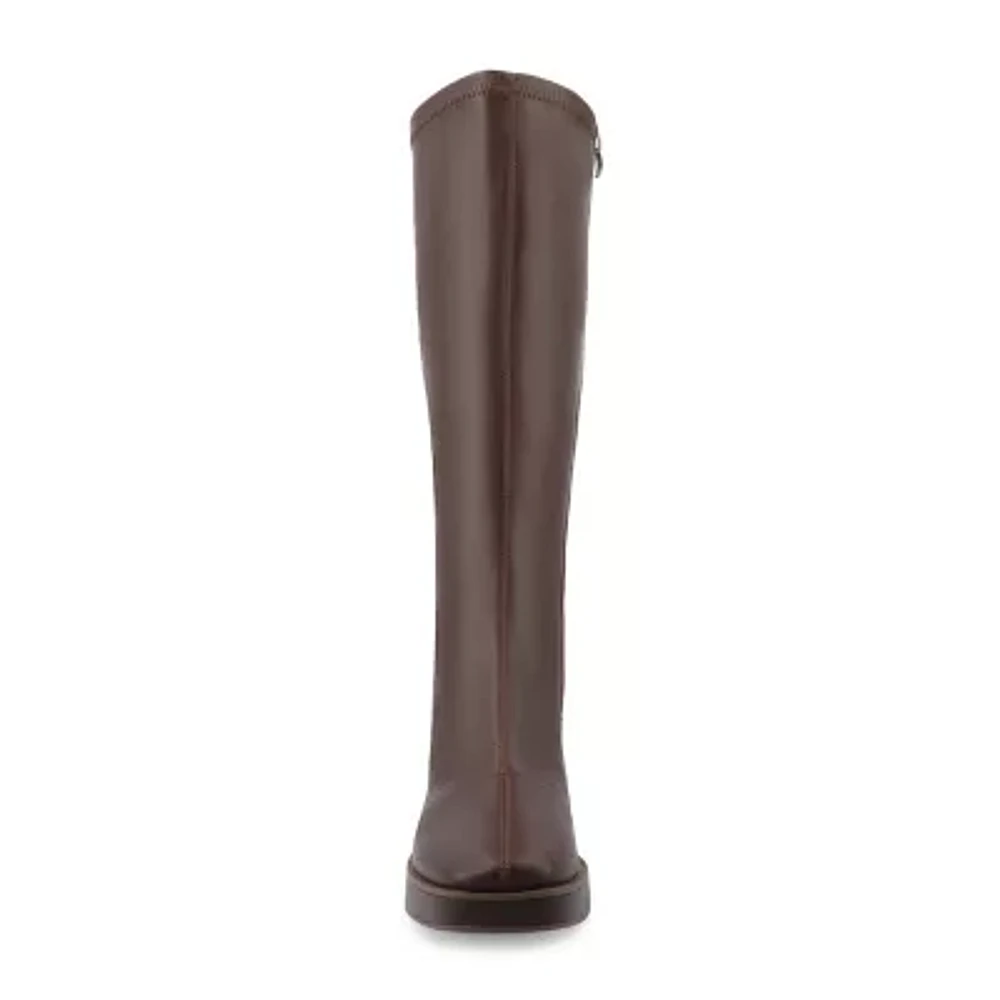 Journee Collection Womens Alondra Block Heel Dress Boots