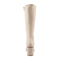 Journee Collection Womens Alondra Block Heel Dress Boots