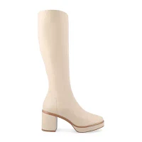 Journee Collection Womens Alondra Block Heel Dress Boots