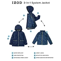 IZOD Little Boys Heavyweight 3-In-1 Jacket