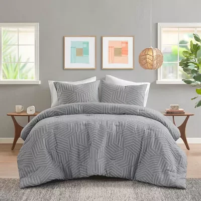 Urban Habitat Soren Jacquard 3-pc. Midweight Comforter Set