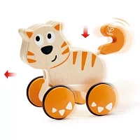 Hape Dante Cat Push & Go Discovery Toy