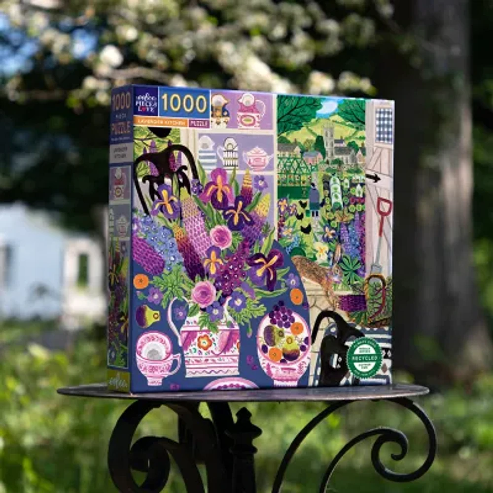 Eeboo Lavender Kitchen Puzzle Puzzle