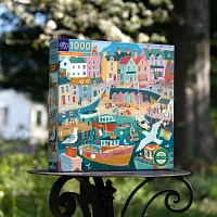 Eeboo Seaside Harbor Puzzle Puzzle