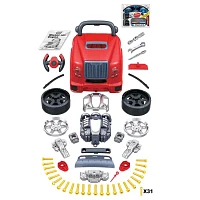 The Bubble Factory Motor Car Engine Workshop Red City Truck