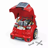 The Bubble Factory Motor Car Engine Workshop Red City Truck