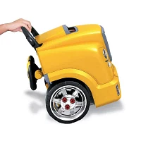 The Bubble Factory Motor Car Engine Workshop Yellow Bus