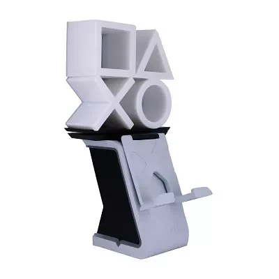 Exquisite Gaming Cable Guys Led Ikons Playstation Logo - Charging Phone & Controller Holder 2-pc. Gaming Accessory