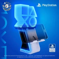 Exquisite Gaming Cable Guys Led Ikons Playstation Logo - Charging Phone & Controller Holder 2-pc. Gaming Accessory