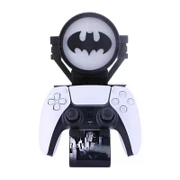 Exquisite Gaming Cable Guys Led Ikons Batman Bat Signal - Charging Phone & Controller Holder 2-pc. Batman Gaming Accessory