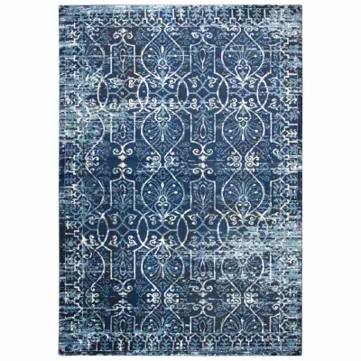 Rizzy Home Panache Collection Vivienne Scroll Rectangular Rugs