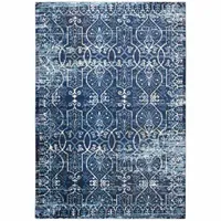 Rizzy Home Panache Collection Vivienne Scroll Rectangular Rugs