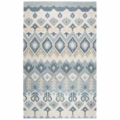 Rizzy Home Resonant Collection Lena Geometric Rectangular Rugs