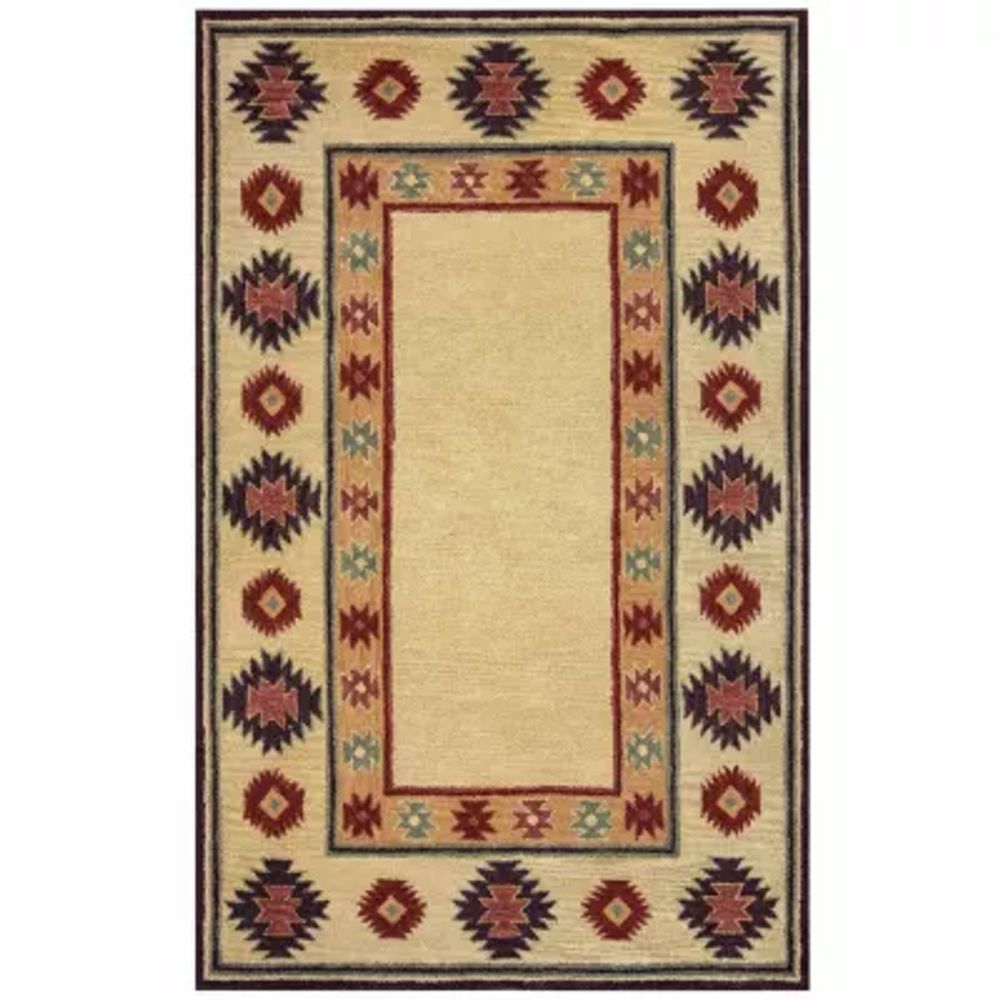 Rizzy Home Southwest Collection Adelynn Bordered Rugs