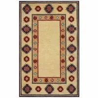 Rizzy Home Southwest Collection Adelynn Bordered Rugs