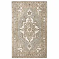 Rizzy Home Suffolk Collection Elaina Medallion Rectangular Rugs