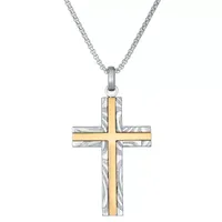 Mens Cross Pendant Necklaces