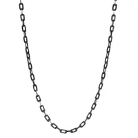 Mens Inch Stainless Steel Link Necklace